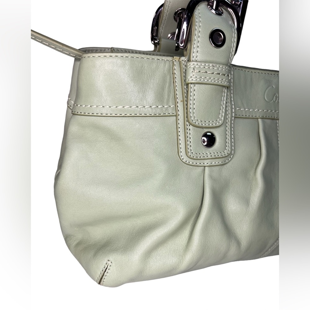 Coach Soho Pleated Leather Bag - Picture 14 of 16